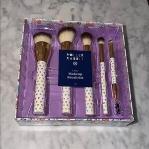 Roller Rabbit x Target Disco Heart Makeup Brush Set